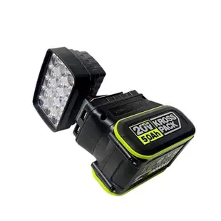 WORX威克士鋰電燈 卡勝工作燈 大腳板電池工作燈 強光夜光燈帶USB