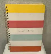 Embossed Jumbo Journal Down Your Thoughts and Notes 96 Lined Pages 7x10