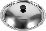 Stainless Steel Pot Lid, STOBAZA Universal Lid for Pots, Pans and Skillets, 9.4 Inch /24cm Diameter Wok Lid, Replacement Cookware Lid Cover, Dishwasher Safe