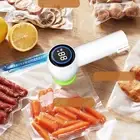 Vacuum Sealing Machine Portable Lightweight with 10 Sealing Bags Storage Air