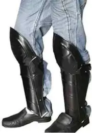Medieval Gladiator Greaves Leg Guard Armor Set, Knight Crusader Steel Leg Armor