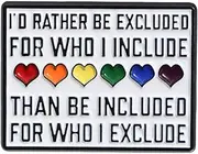 [Generic] Pride Heart Flag | Decorative Ally Pin | Attractive Progressive Lapel Jewelry Badge, Rainbow Flag for Clothes, Backpack, hat, Scarves