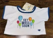 Build A Bear Get Well Soon Balloon Shirt~New With Tags!!!!