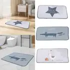 Bath Mat Door Entrance Rug Quick Dry Door Mat Non Slip Decorative Soft Bathroom
