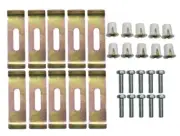 Undermount Clips for Stainless Steel Sink Mount 3 bags 24 pieces