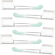 VALICLUD 6pcs Ear Spoons Replacement Tips for Ear Wax Removal Visible Design Practical Cleaning Accessory to Use for Adults