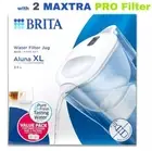BRITA XL 3.5L Water Filter Aluna Jug + 2 Brita Maxtra Pro Filter Cartridges