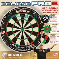 在飛比找Yahoo!奇摩拍賣優惠-飛鏢盤 unicorn獨角獸ECLIPSE PRO2飛鏢盤專