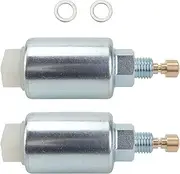 2Pcs Lawnmower Repairing Carburetor Fuel Solenoid Carb Solenoid for Briggs & Stratton