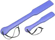 Purple Leather Paddle Spanking Paddle Set Adult Products Spanking Leather Paddle Belt Handle Bondage Device