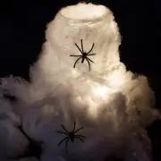 6 Packs Halloween Party Spider Web Ant Furniture Decorations