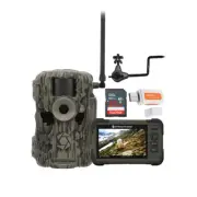 Stealth Cam 36MP Fusion Max Cellular Trail Camera with SD Card Viewer Bundle