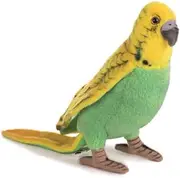 [HANSA] Parakeet Plush, Yellow/Green