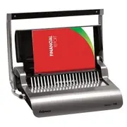 Quasar 500 Manual Comb Binding Machine – Heavy-Duty Plastic Comb Binder for A4 Documents, 500 Sheet Capacity, Ideal for Office, School, and Professional Use