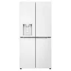 LG 508L Slim French Door Fridge Matte White GF-L500MWH