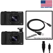 Sony Cyber-shot DSC-HX50 Digital Camera USB Cable Transfer Cord Replacement