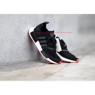 帝安諾-出清 Adidas NMD R1  限量 女鞋 男鞋  黑紅 黑白 紅底 粉紅 CQ2413 BB7588