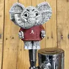 Alabama Crimson Tide Beer Keg Tap Handle Big Al Elephant NCAA Football Mini Knob
