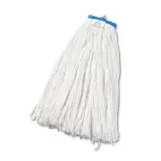 Boardwalk Cut-End Lie-Flat Wet Mop Head Rayon 24oz White 724RCT - One Mop Head