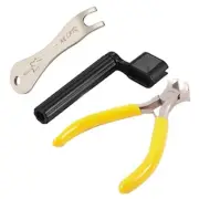 3Pcs Guitar Repair Maintenance Tool Guitar String Winder, Guitar Bridge Pin T2G5
