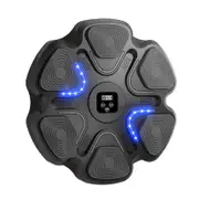 Music Boxing Machine, Boxing Machine Wall Mounted Music with Gloves, Electronic Boxing Target for Adults, Smart Boxing Training Equipment
