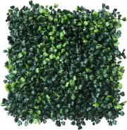 Grass Wall Panels 12 Pcs 10"x 10" Grass Wall Backdrop Panels Artificial Boxwood