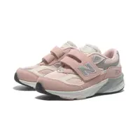 在飛比找PChome24h購物優惠-NEW BALANCE 童鞋 NB 990 粉色 麂皮 黏帶