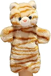 Animal Hand Puppets, Storytelling Hand Puppet Cat Animal Puppets, Animal Plush Toy Imaginative Pretend Educational Toy for Kids