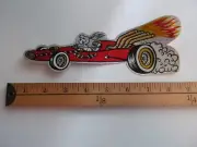 * 1 RARE 70S THRUSH RACING DRAG FEMALE GIRL LADY DRIVER STICKER DECAL UNUSED *