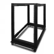 SERVEREDGE 18RU fully assembled 4 post Adjustable Server rack With Castors