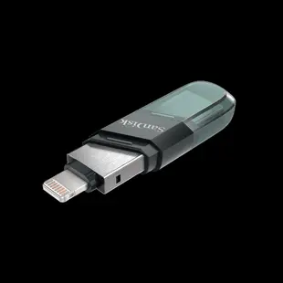 SanDisk 32G 64G 128G 256 iXpand Flip OTG翻轉隨身碟for iPhone【每家比】