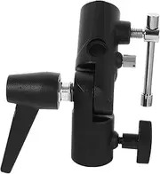 BELLIFFY All Metal Flash Light Holder Flash Lamp Bracket Flash Light Stand Flash Stand Flash Bracket Metal Flash Lamp Holder Flash Light Bracket Umbrella Bracket Umbrella Swivel Holder