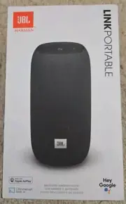 JBL Link Portable Bluetooth Wi-Fi Waterproof Speaker - New