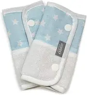 Nihon ETEX Cadry 01-127 Hugging String Drool Cover, Shoulder Cover, Pile & Gauze, Aquastar