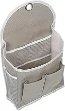 VALICLUD Over The Door Magazine Storage Pockets Wall Door Closet Hanging Storage Bag Organizer File Magazine for Pantry Laundry Bathroom Nursery Closet Baby Essential Grey