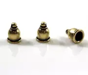 Taj Cord Ends, 6mm, TierraCast, Brass, 2 Pieces, 1127