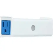 7-Day Programmable Indoor Plug-In Digital Wi-Fi Enabled Timer with 2-Outlets, Wh