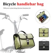 Bike Handlebar Bag 7L Portable Waterproof Cycling Bag For Brompton Folding Bikes
