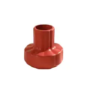 ANYHOUZ Flower Vase Coral Red Small Nordic Style Pot Home Decor