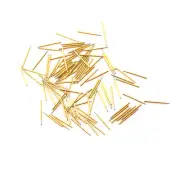 100pcs P75-B1 Dia 1.0mm Cusp Spear Spring Loaded Test Probes Pogo Pins to-cx