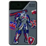 Transformers Power Bank 10000mAh 22.5W LED Display USB Type-C Type-A Apple Output - Grey Silver