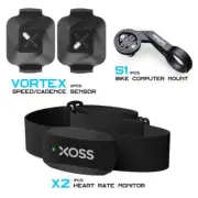 Vortex Speed Cadence Sensor X2 Heart Rate Monitor S1 Bike Computer GPS Mount