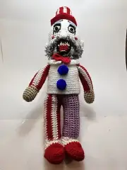 CROCHET CAPTAIN SPAULDING HORROR DOLL. 19 INCHES TALL