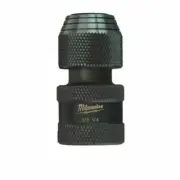MILWAUKEE 3/8-DRIVE SOCKET TO 1/4-HEX QUICK-CHANGE ADAPTOR - SHOCKWAVE