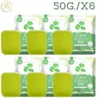 Cica Soap, 50 g. x 6, Centella asiatica soap, organic formula, 8 types of herbs