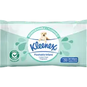 Kleenex Biodegradable & Flushable Wipes Cotton Fresh Fragrance Carton of 432 Wipes