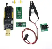 SOP8 SOIC8 Test Clip Socket Adapter for EEPROM 25CXX / 24CXX + CH341A 24 25 Seri