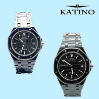 在飛比找momo購物網優惠-【Katino】八角陶瓷機械錶(黑面/藍面)