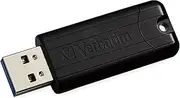 Verbatim Store'n'Go Pinstripe USB 3.0 Drive 64GB (Black)