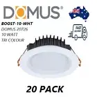 20 PACK - Domus 20726 Boost 10W LED Downlight Tri Colour
